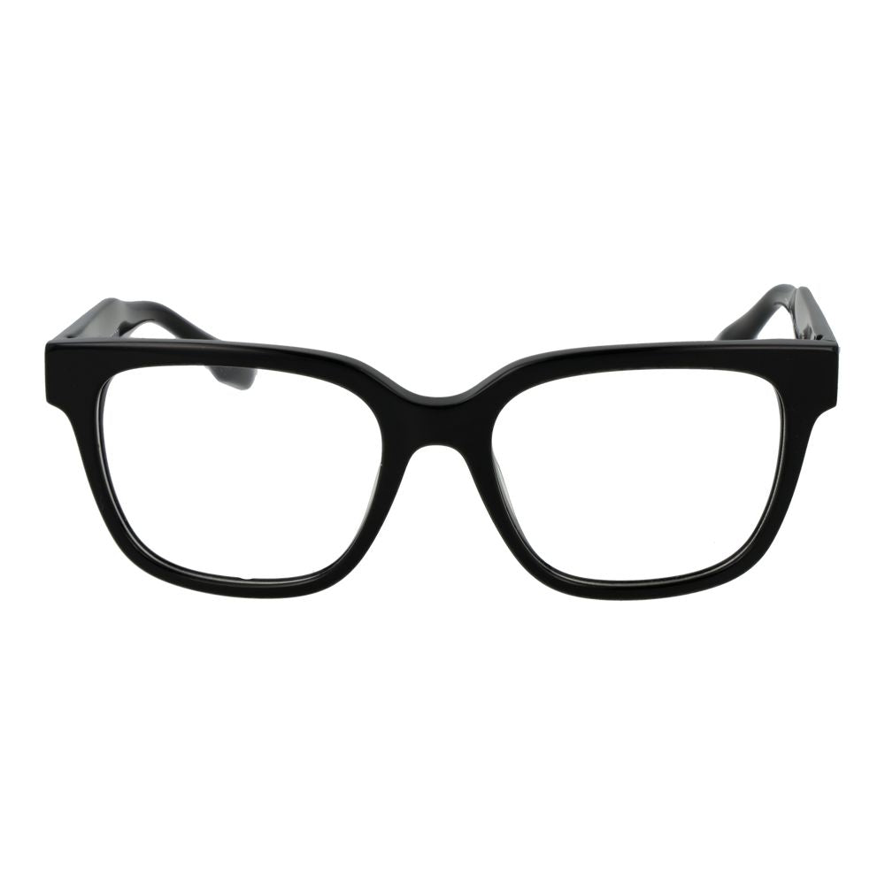 Trussardi Black Men Glasses Frame - Stylish Acetate Design