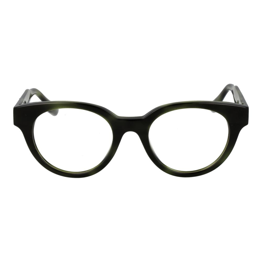 Trussardi Green Unisex Glasses Frame - Élégance et Durabilité