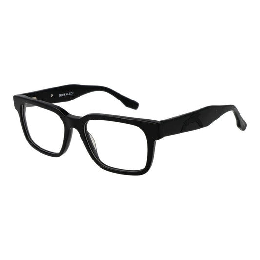 Monture de lunettes unisexe noire Trussardi