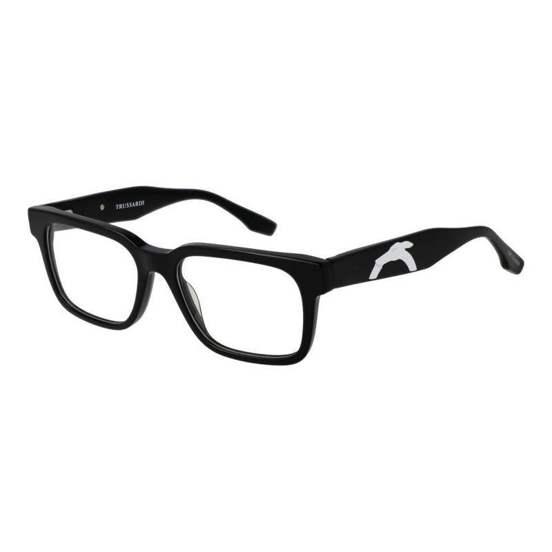Trussardi Black Unisex Glasses Frame - Stylish and Durable