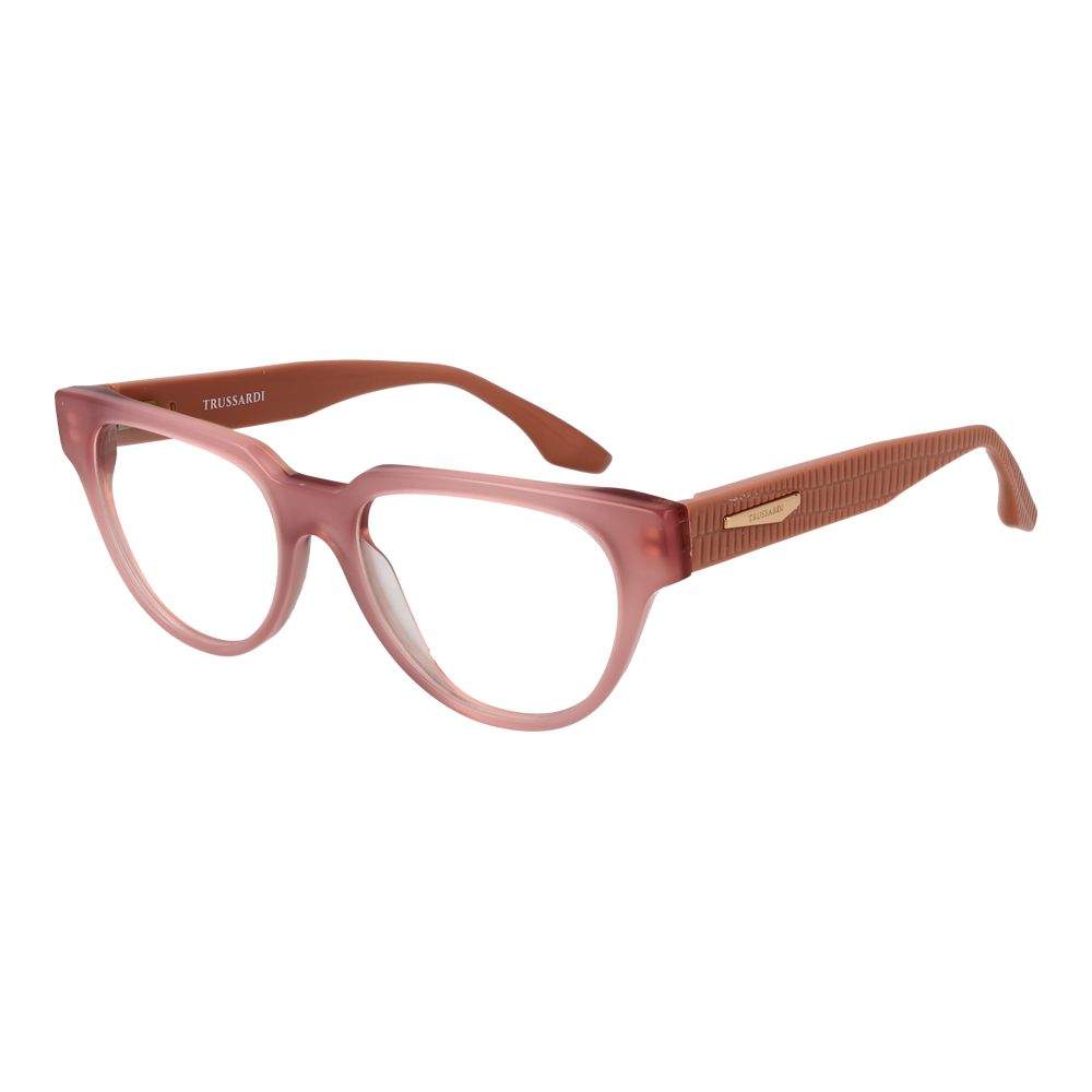 Trussardi Pink Women Glasses Frame - Stylish Acetate Design