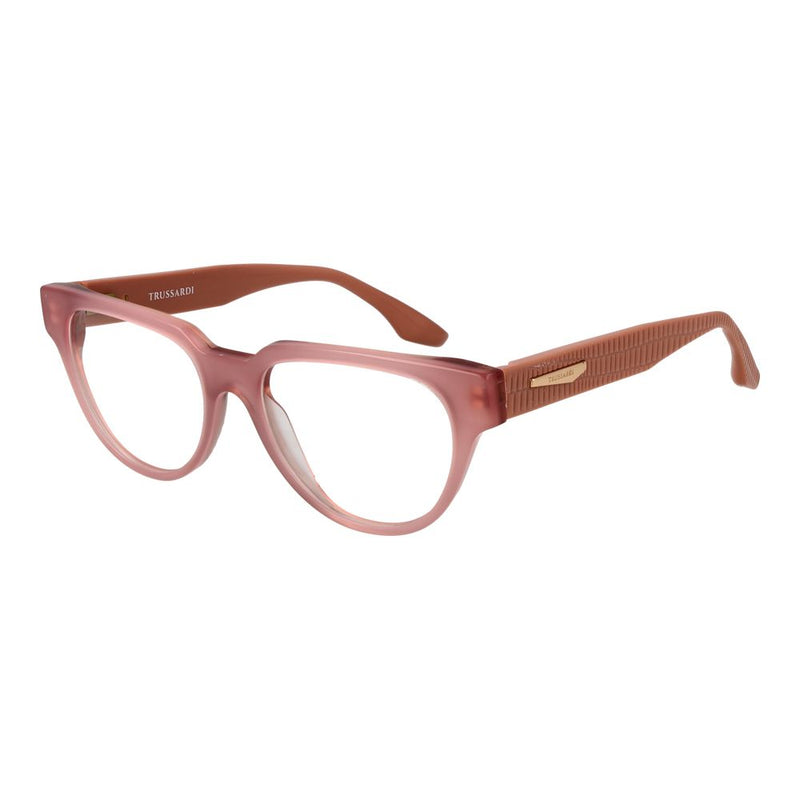 Trussardi Pink Women Glasses Frame - Stylish Acetate Design