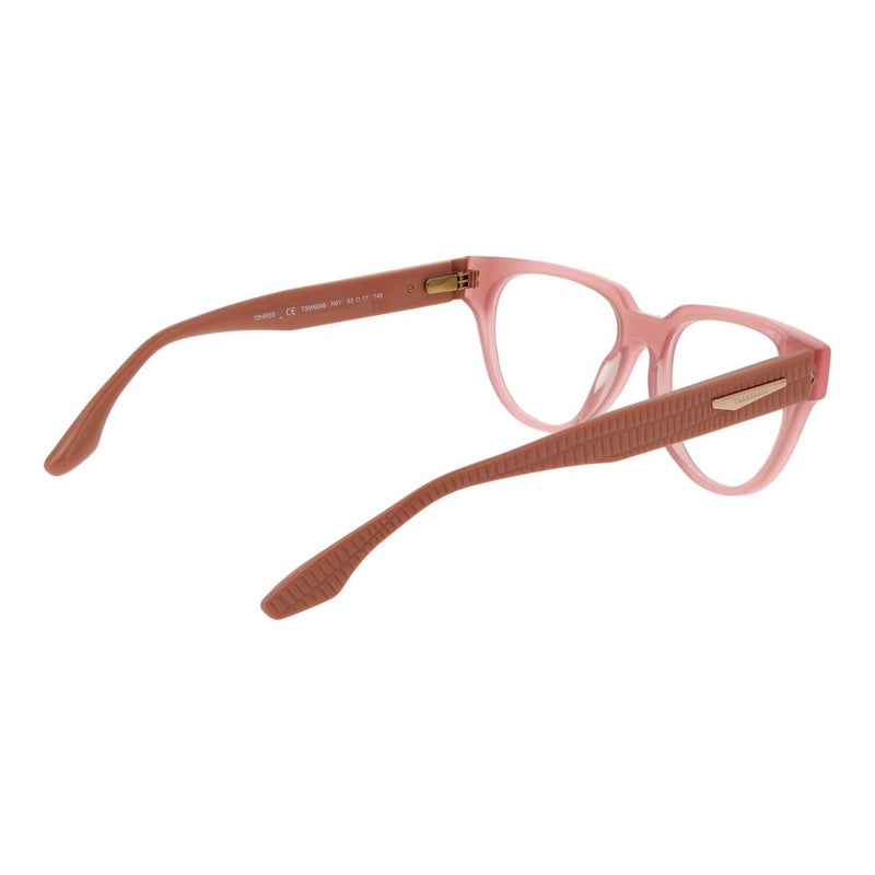 Trussardi Pink Women Glasses Frame - Stylish Acetate Design