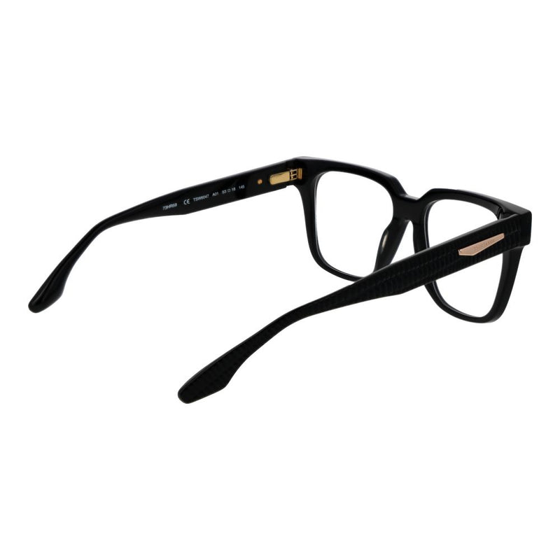 Trussardi Black Women Glasses Frame - Acetate Full-Rim Design