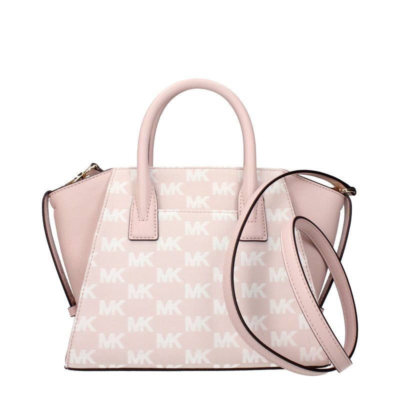 Michael Kors Pink Fabric Handbag - Luxe et Polyvalent