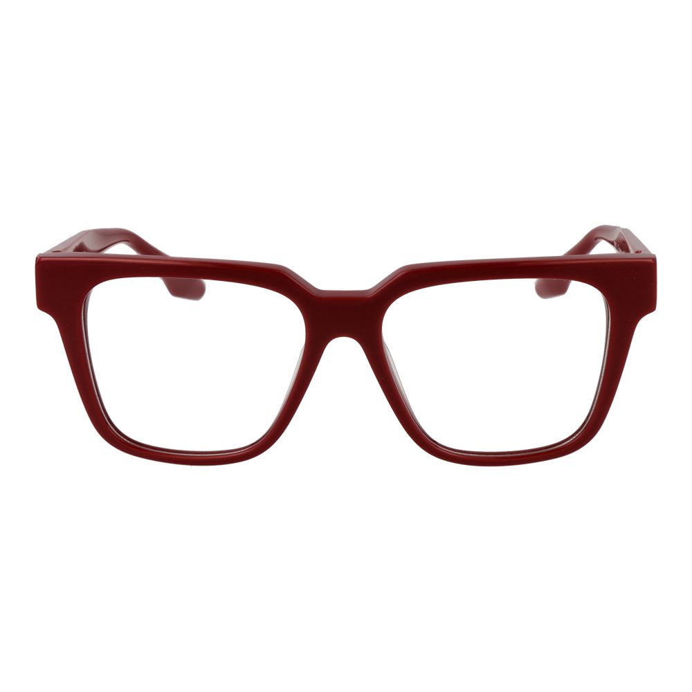 Trussardi Red Women Glasses Frame - Chic Acetate Eyewear