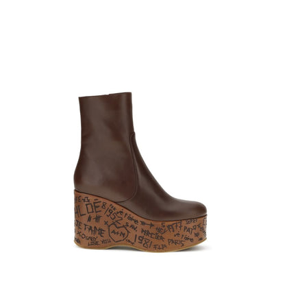 Chloé Maxime wedge Ankle Boots