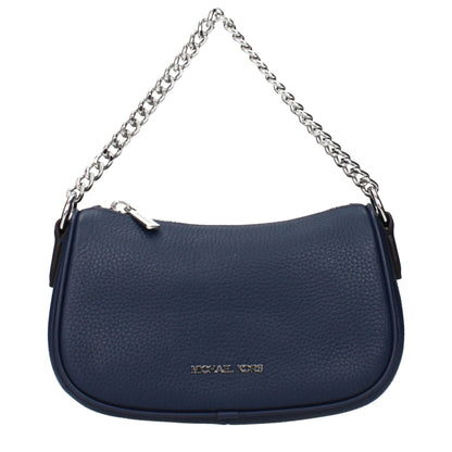 Sacs à main en cuir bleu Michael Kors