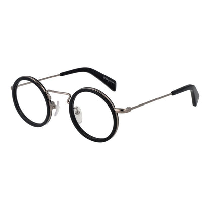 Monture de lunettes pour homme noire Yohji Yamamoto