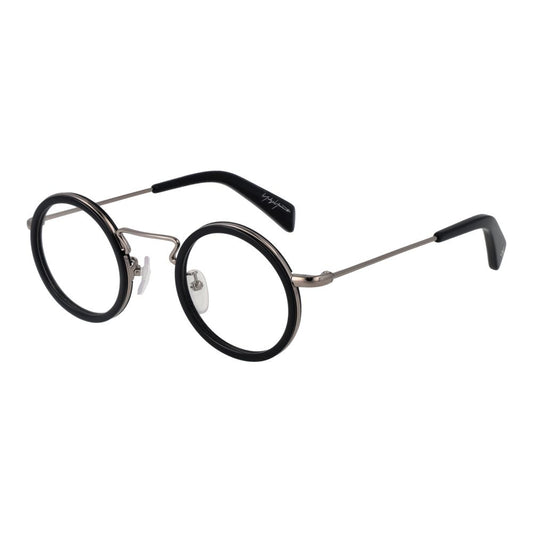 Monture de lunettes pour homme noire Yohji Yamamoto