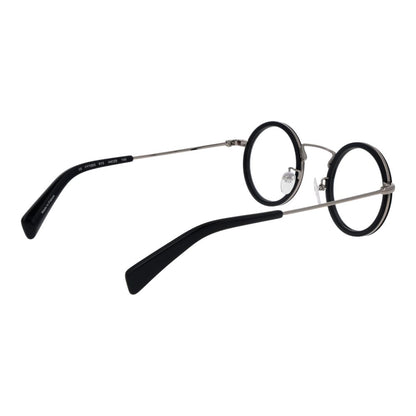 Monture de lunettes pour homme noire Yohji Yamamoto