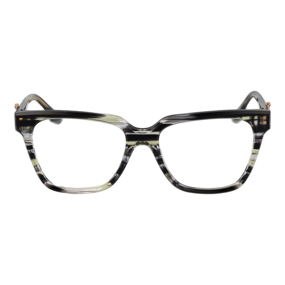 Trussardi Gray Women Glasses Frame - Stylish Acetate Design