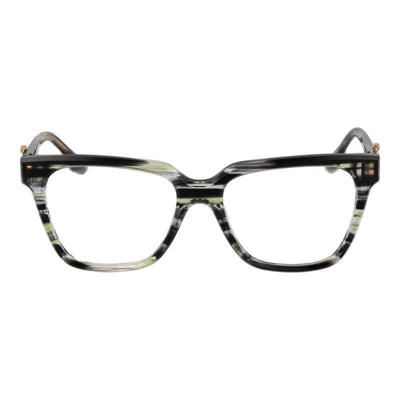 Trussardi Gray Women Glasses Frame - Stylish Acetate Design