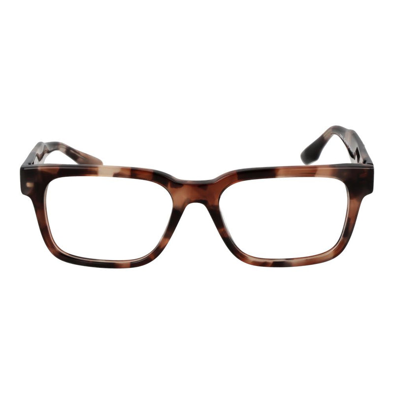 Trussardi Brown Unisex Glasses Frame - Stylish Acetate Design