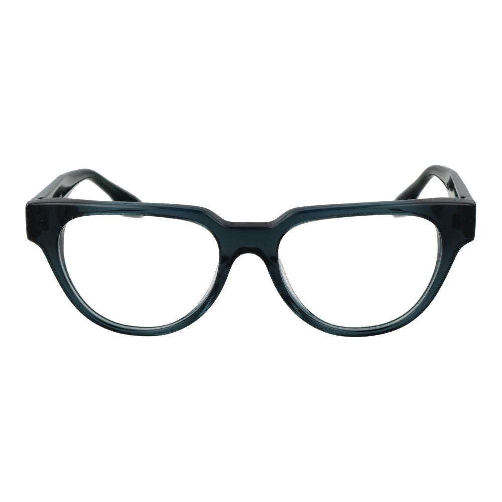 Trussardi Blue Women Glasses Frame - Chic Acetate Eyewear