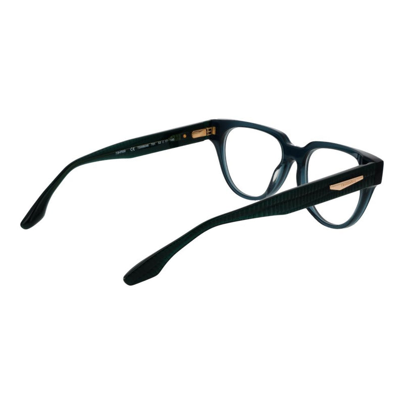 Trussardi Blue Women Glasses Frame - Chic Acetate Eyewear