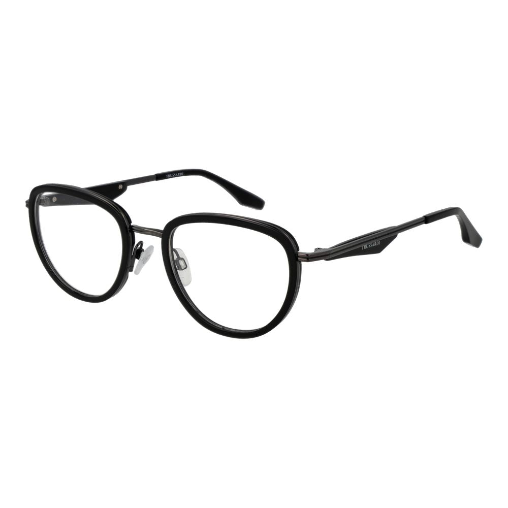 Monture de lunettes pour hommes Trussardi en noir