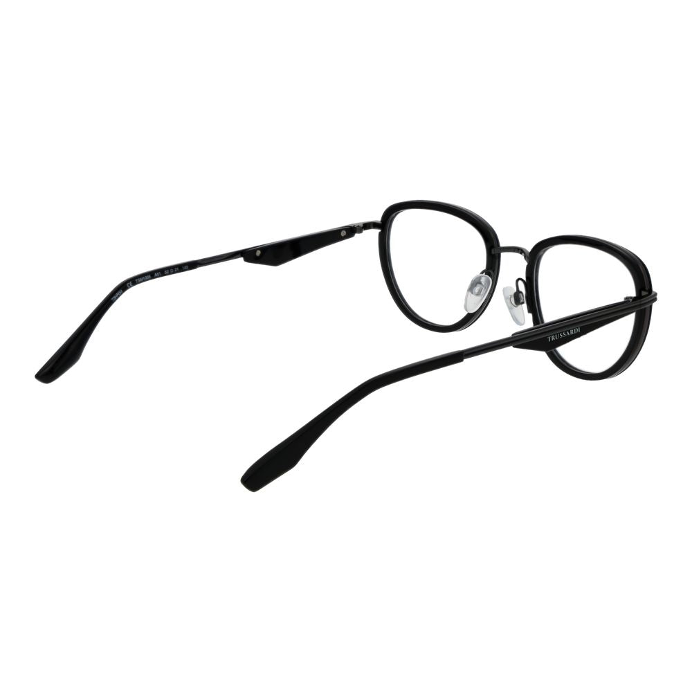 Monture de lunettes pour hommes Trussardi en noir