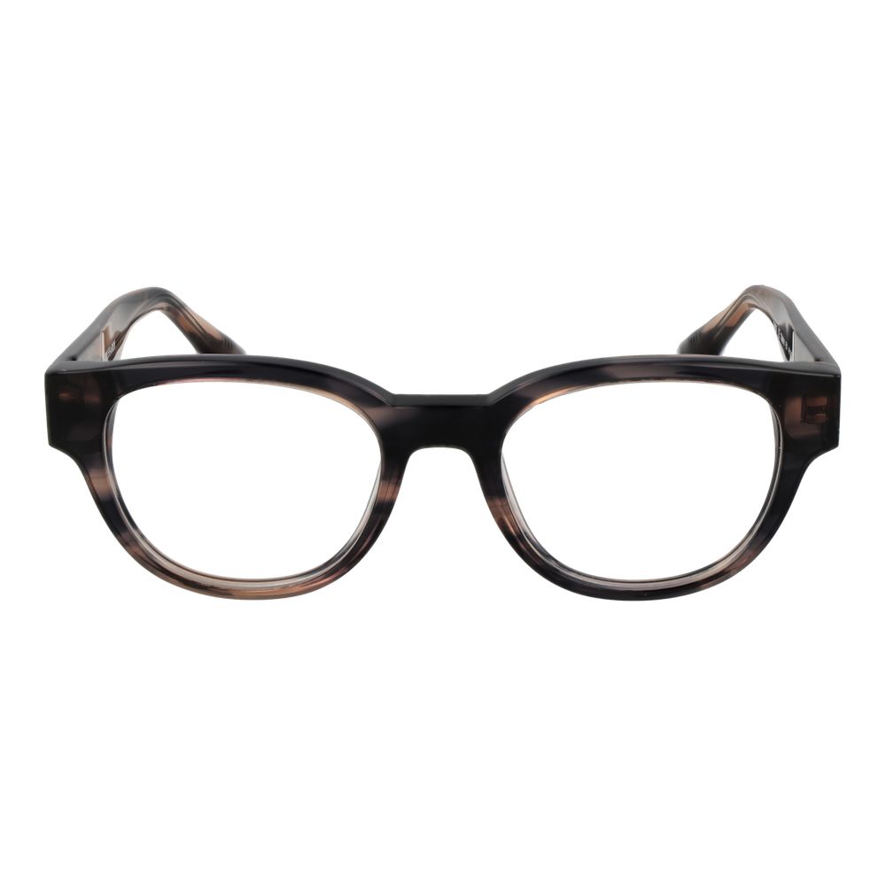 Trussardi Gray Men Glasses Frame - Stylish and Durable