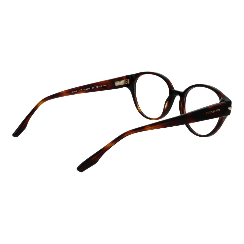 Monture de lunettes pour femme brune Trussardi