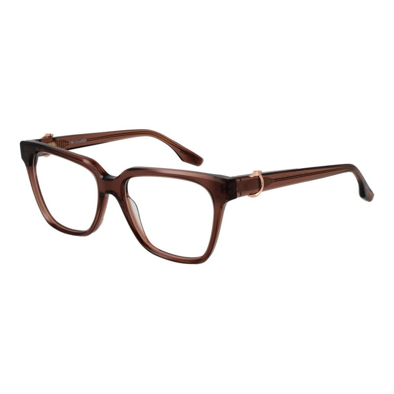 Trussardi Brown Women Glasses Frame - Elegant Eyewear for Every Occasion