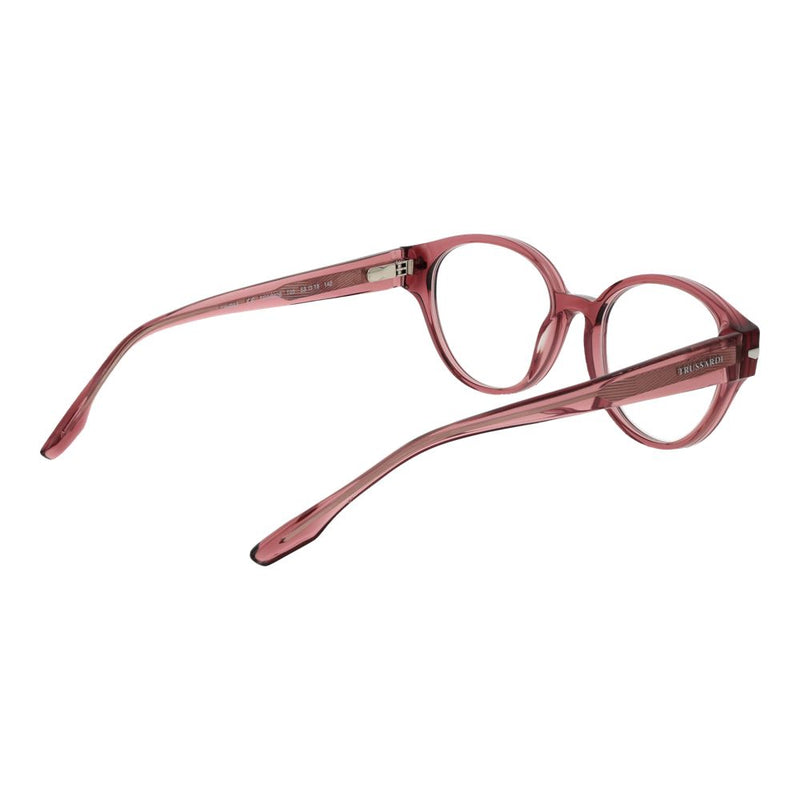 Trussardi Pink Women Glasses Frame - Chic Acetate Design