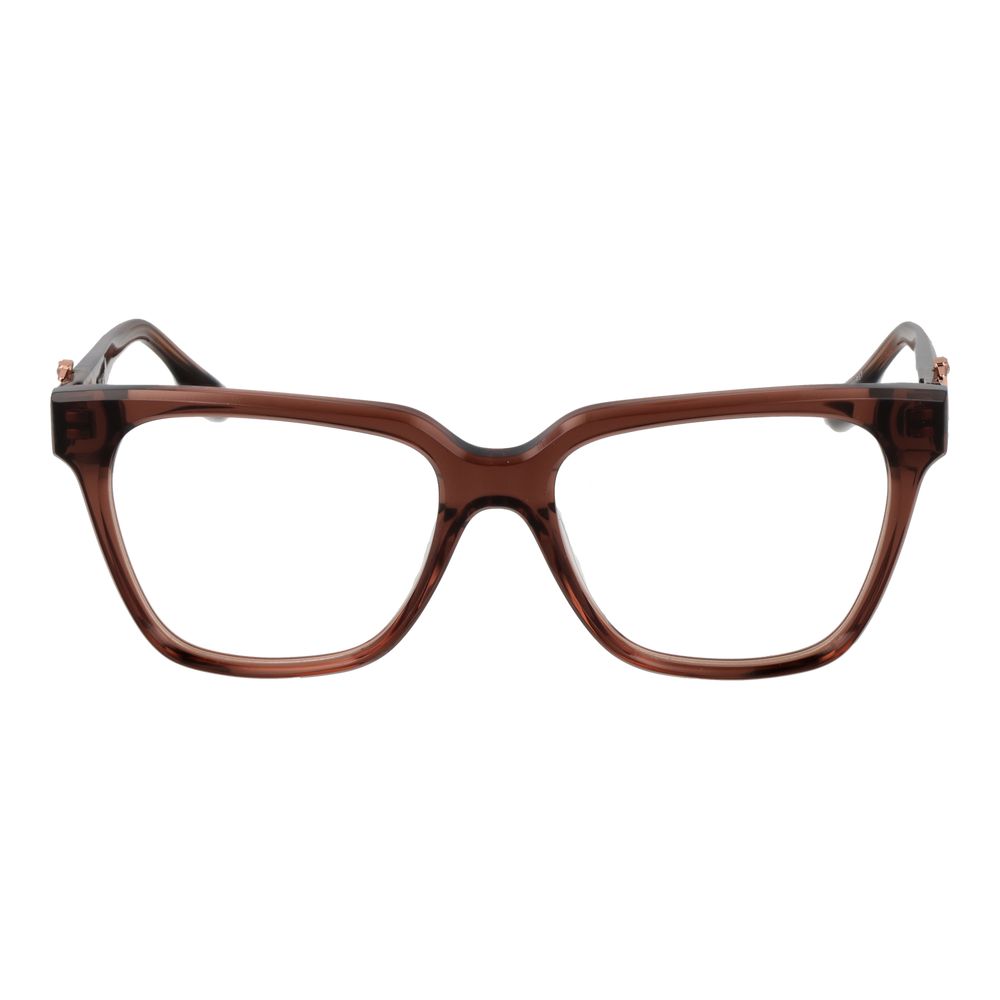 Trussardi Brown Women Glasses Frame - Elegant Eyewear for Every Occasion