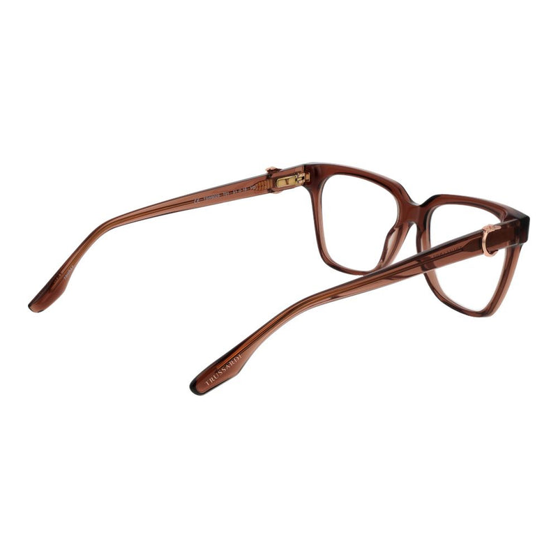 Trussardi Brown Women Glasses Frame - Elegant Eyewear for Every Occasion