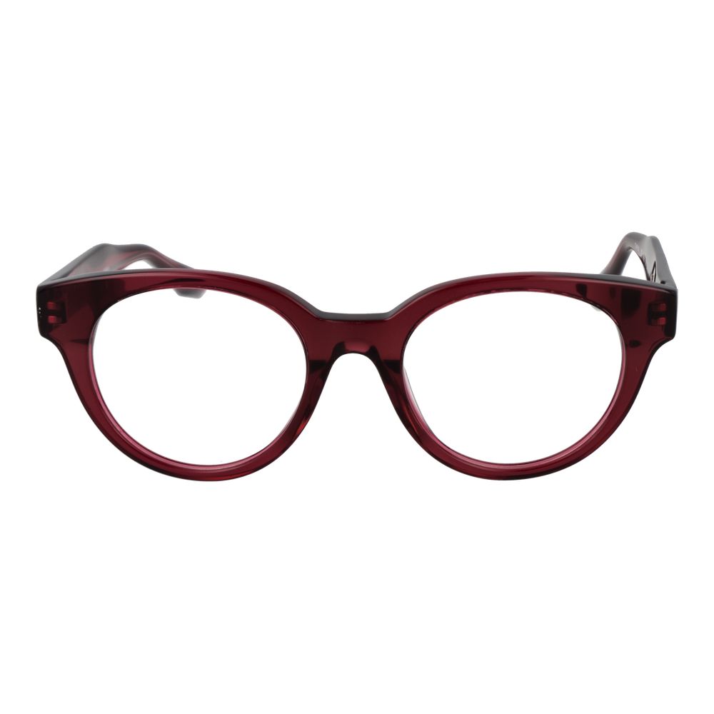 Trussardi Purple Unisex Glasses Frame - Elegant Eyewear for All