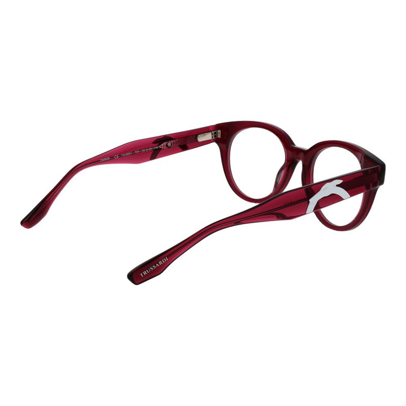 Trussardi Purple Unisex Glasses Frame - Elegant Eyewear for All