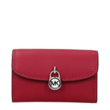 Michael Kors Red Leather Wallet - Chic Coin Purse for Women