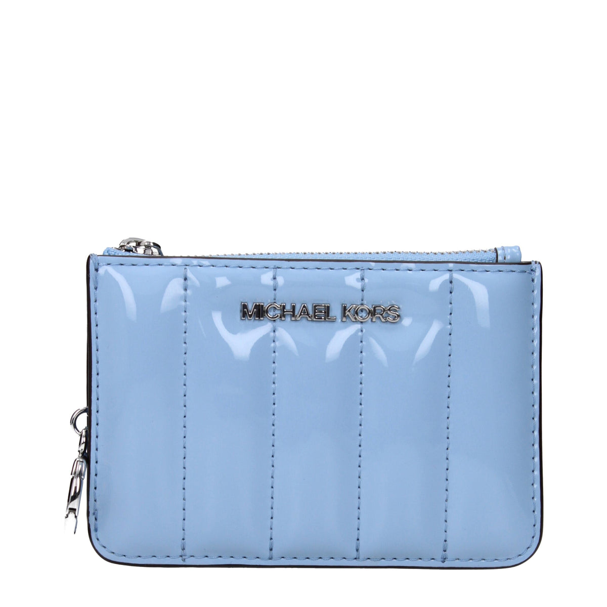 Michael Kors Light Blue Leather Wallet - Chic & Functional Accessory