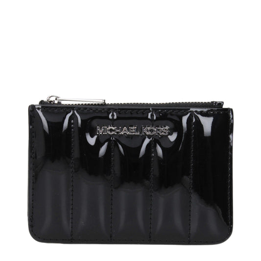 Michael Kors Black Leather Wallets