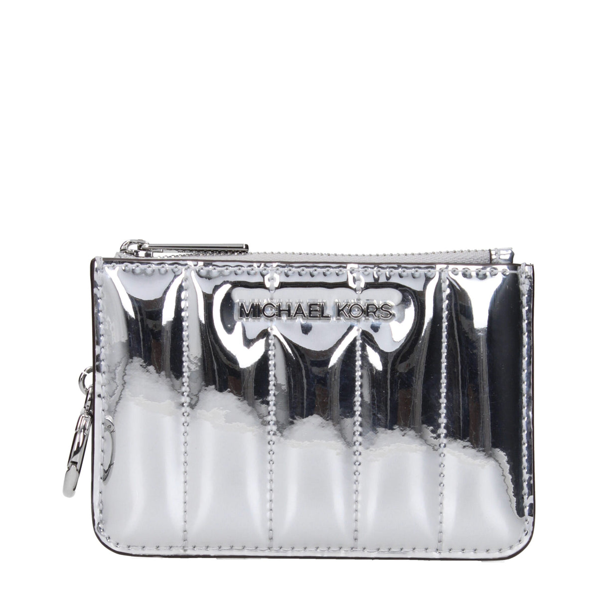 Michael Kors Gray Leather Wallet - Elegant & Practical Accessory