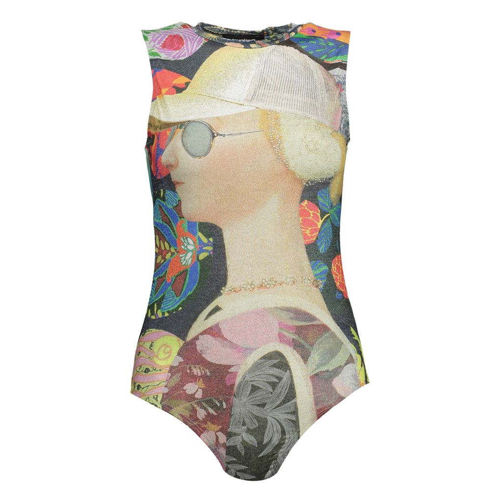 Desigual Green Polyester Bodysuit - Élégant et Confortable