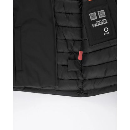 Suns Black Polyester Jackets & Coat