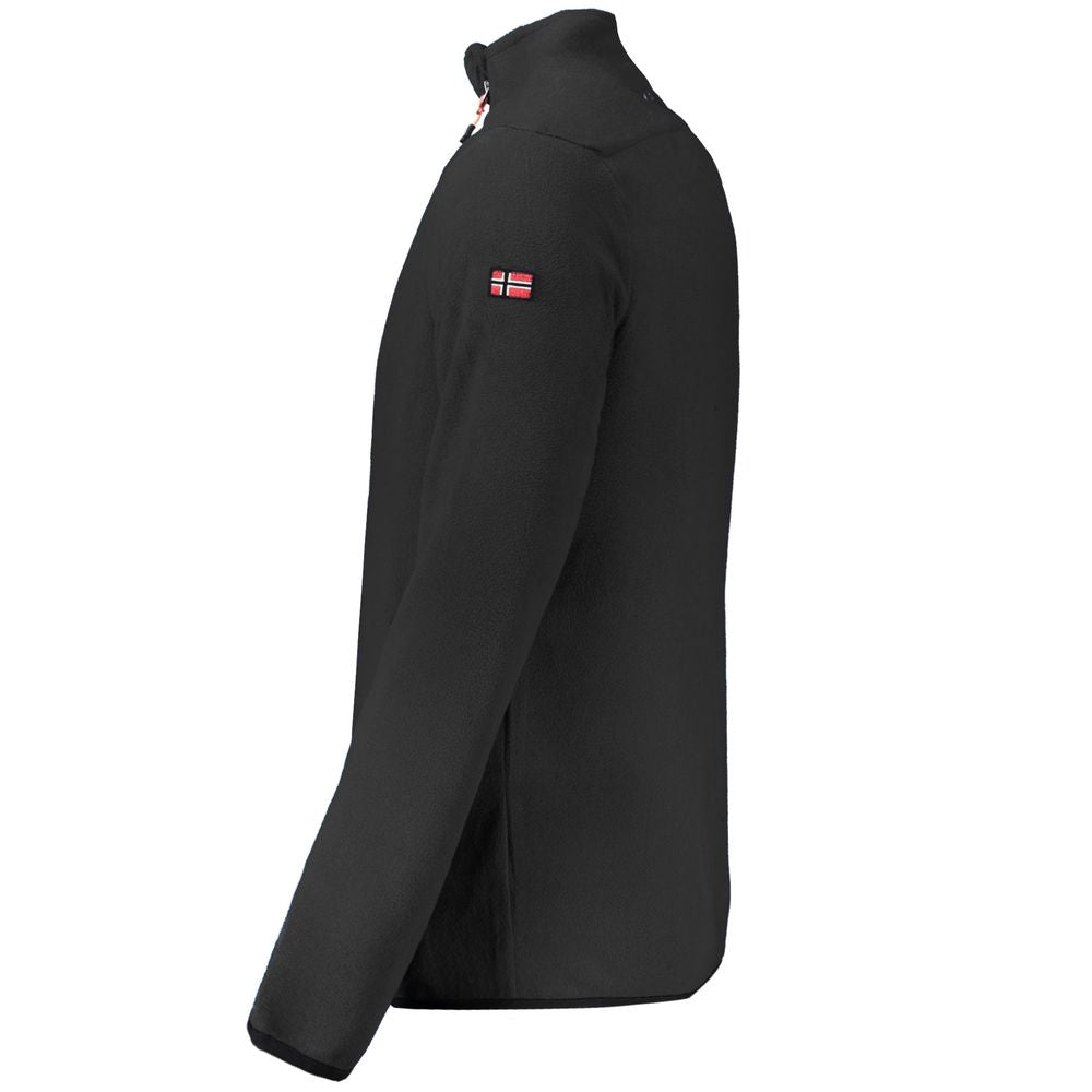Sweat-shirt noir en polyester, Norvège 1963