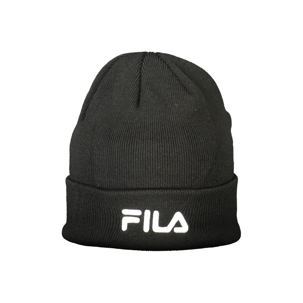 Bonnin Fila en polyacrylique noir
