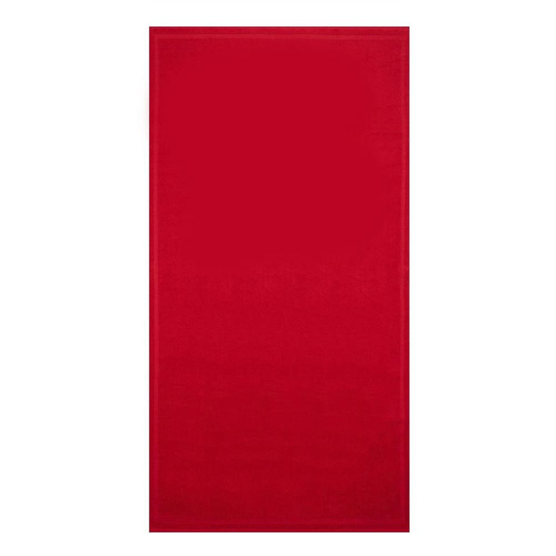 Iceberg Red Cotton Swimwear - Luxurious Beach Towel