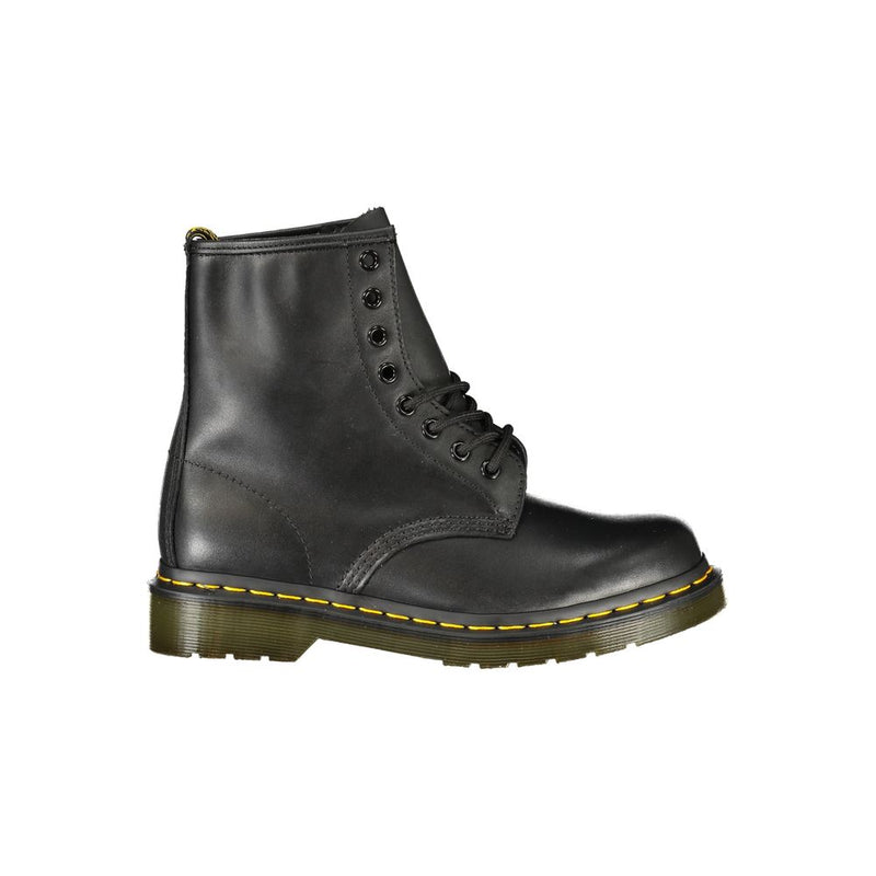 Dr. Martens 1460 Greasy Black Polyester Ankle Boot for Men and Women