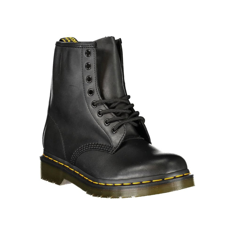 Dr. Martens 1460 Greasy Black Polyester Ankle Boot for Men and Women