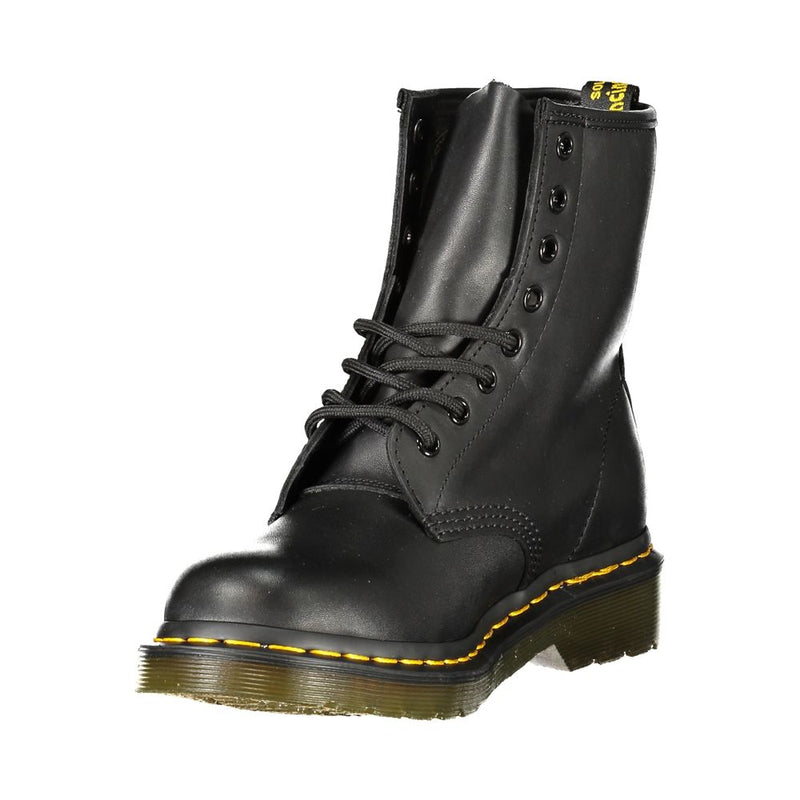 Dr. Martens 1460 Greasy Black Polyester Ankle Boot for Men and Women