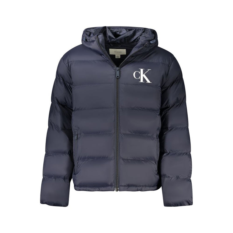 Vestes et manteaux en polyamide bleu Calvin Klein