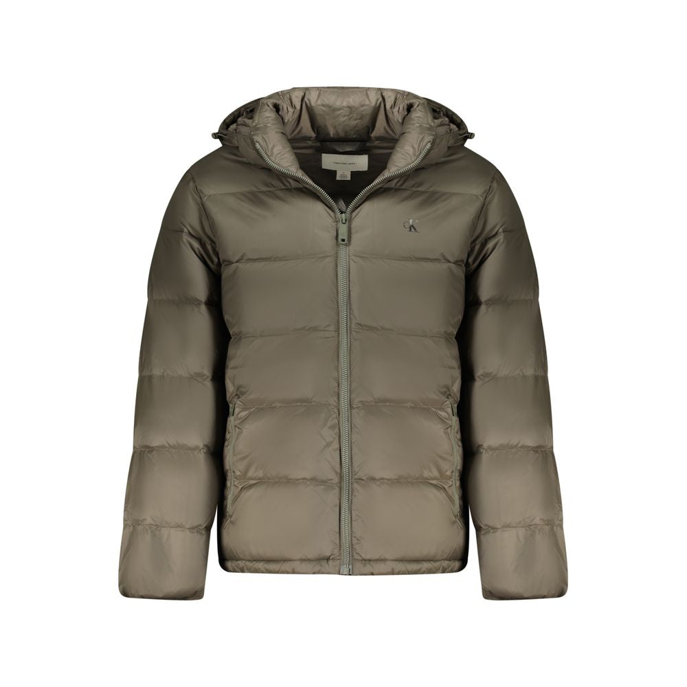 Calvin Klein Bruine Polyamide Jassen & Jassen