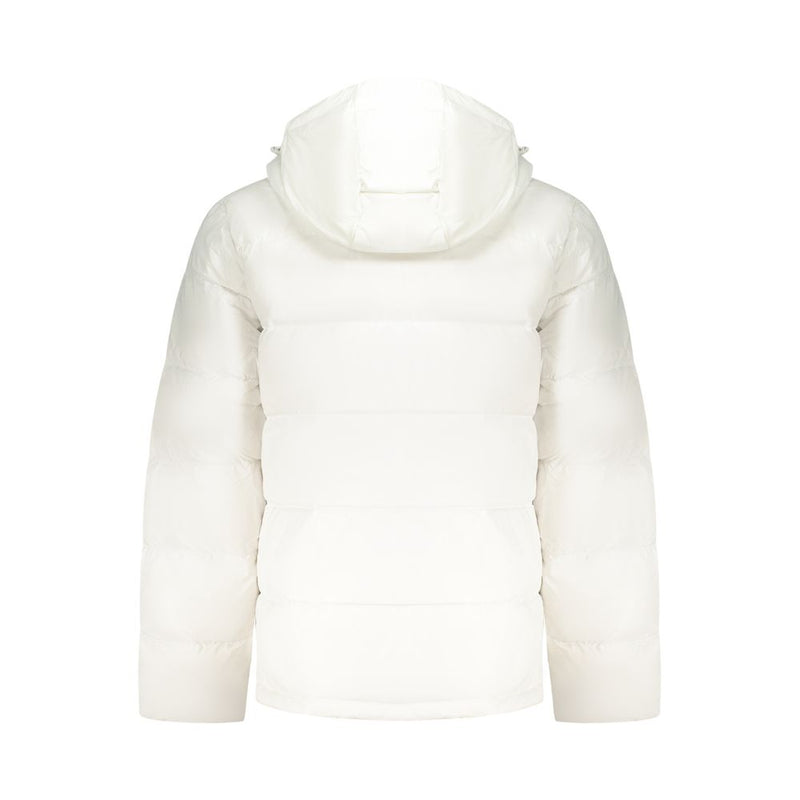 Calvin Klein White Polyamide Jackets & Coat