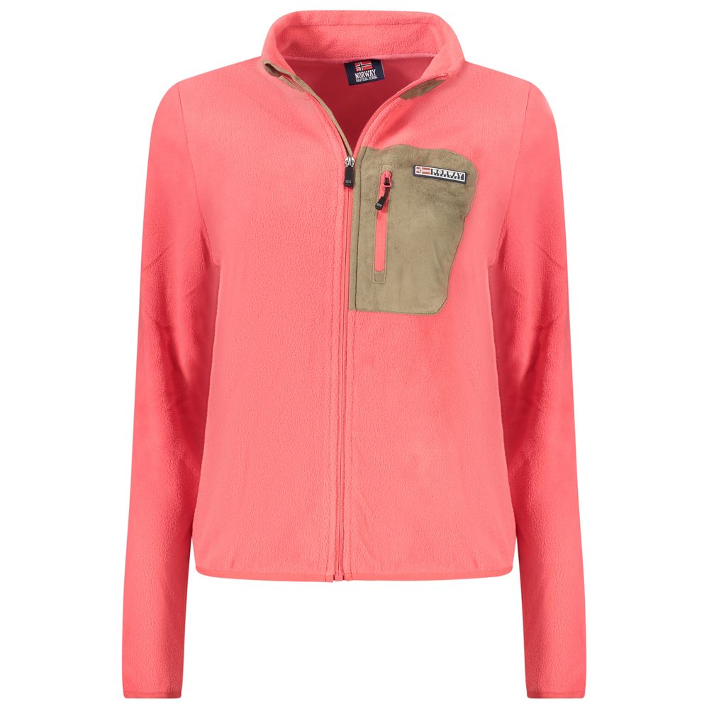 Norway 1963 Sweatshirt Rose en Polyester - Confort Élégant Pour Tous