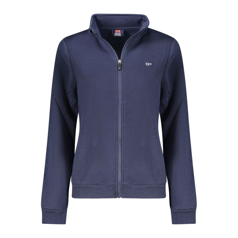 Norway 1963 Sweatshirt en Coton Bleu - Élégance et Confort Quotidien
