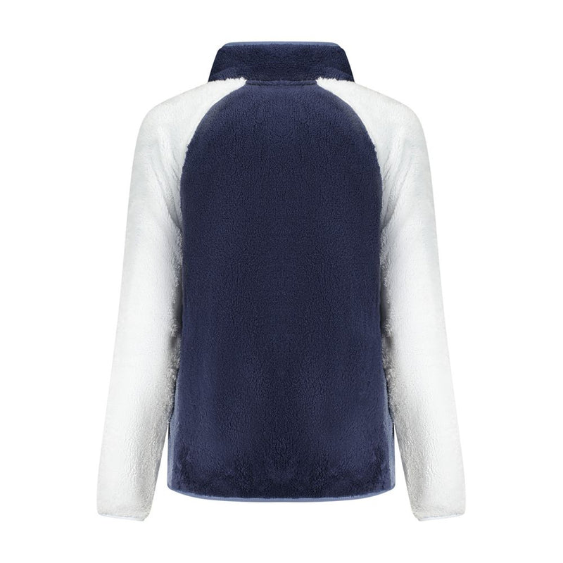 Norway 1963 Sweatshirt Bleu en Polyester avec Broderie
