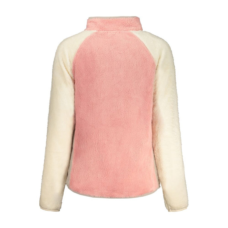 Sweatshirt en Polyester Rose Norway 1963 avec Poches et Zip