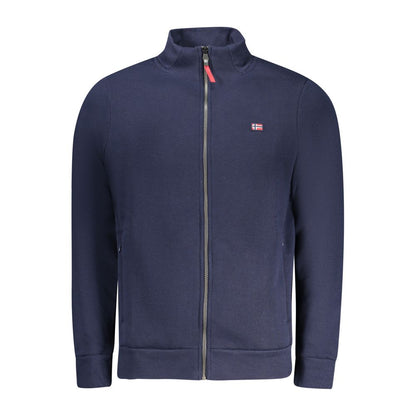 Sweat-shirt en coton bleu Norvège 1963
